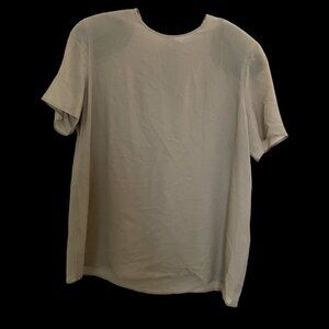 GEORGIO ARMANI taupe blouse